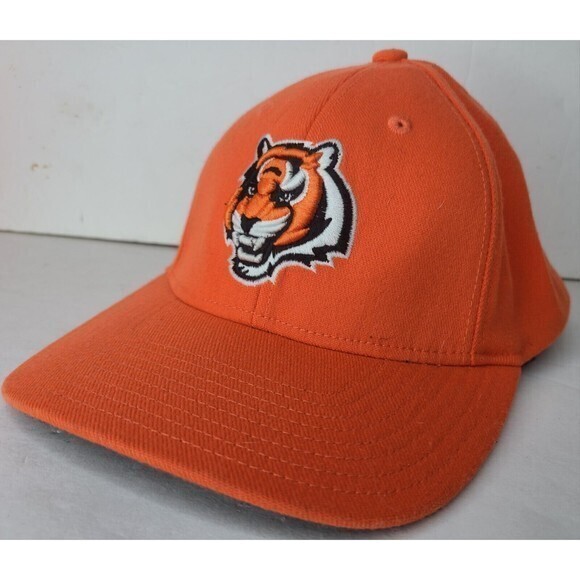 Cincinnati Bengals Official NFL One Size Fits All Orange Modern Logo Hat Cap - Picture 1 of 8